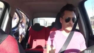 sex on uber dick worship in the back seat exposed banging 