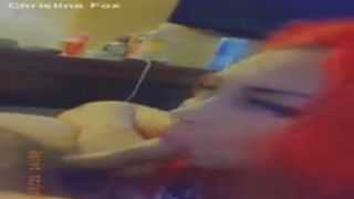 christina fox ginger sucking throat destroyer ilovechristinafox